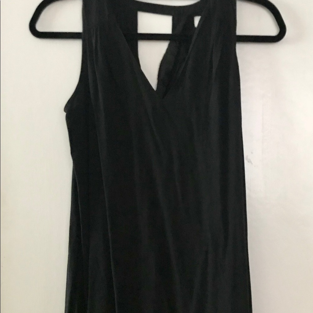Black tank top dress